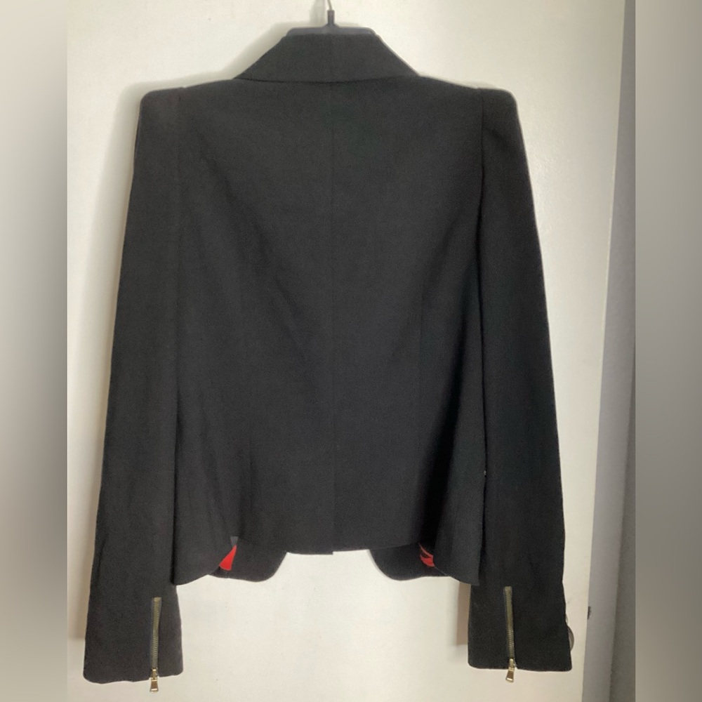 RACHEL Rachel Roy Black Blazer 10 - Picture 6 of 10